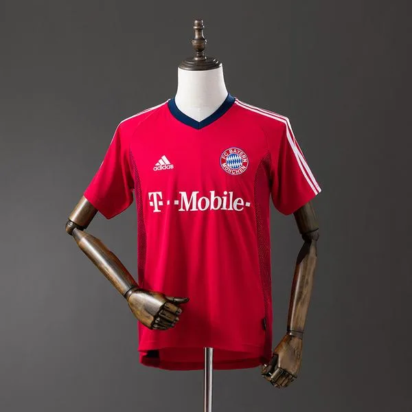 Camiseta de fútbol Bayern Munich 2002/03 LOCAL MANGA CORTA VERSION FAN